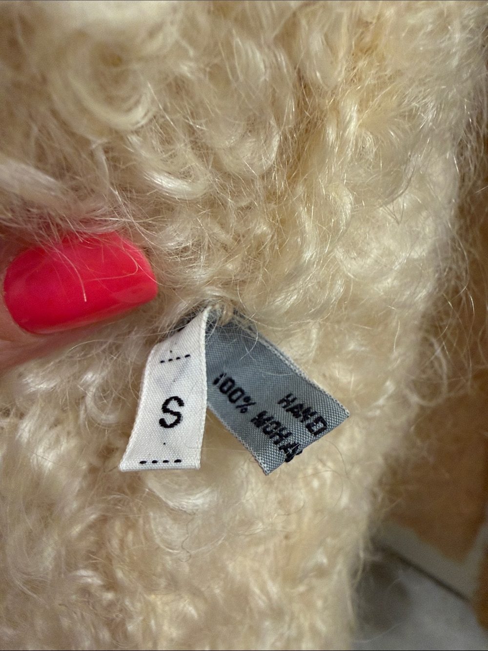 Vintage 100% Mohair Hand-Knitted Maxi Dress | Quest for Valhalla - Picture 6 of 8